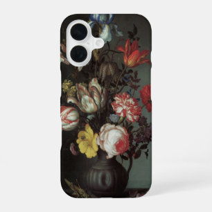 Funda Para iPhone 16 Flores barrocas vintage de Balthasar van der Ast