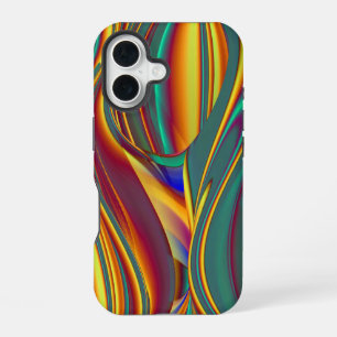 Funda Para iPhone 16 Flores Mágicas de Primavera Verano Otoño