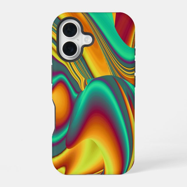 Funda Para iPhone 16 Flores Mágicas de Primavera Verano Otoño (Reverso )