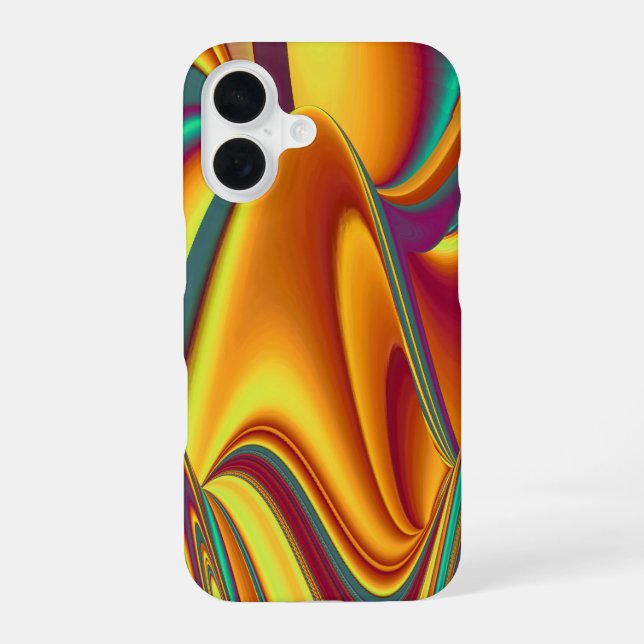 Funda Para iPhone 16 Flores Mágicas de Primavera Verano Otoño (Reverso )