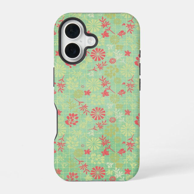 Funda Para iPhone 16 Flores suaves (Reverso )