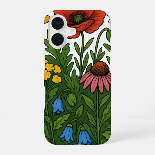 Funda Para iPhone 16 Flours coques iphone 16 (Reverso )