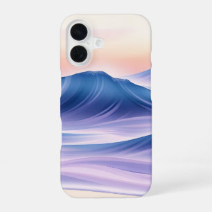 Funda Para iPhone 16 Fluido abstracto costero crepuscular
