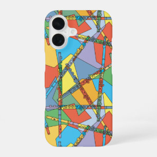 Funda Para iPhone 16 Fluidos abstractos