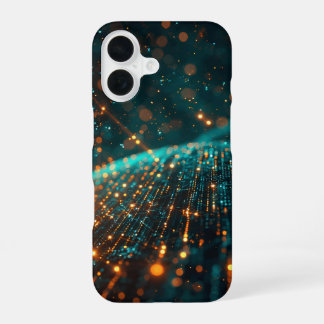 Funda Para iPhone 16 Flujo de datos cuánticos