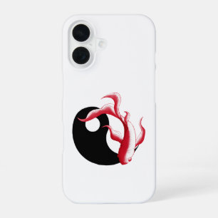 Funda Para iPhone 16 Flujo Marcial Sticker Abstracto YinYang de Arte Ma