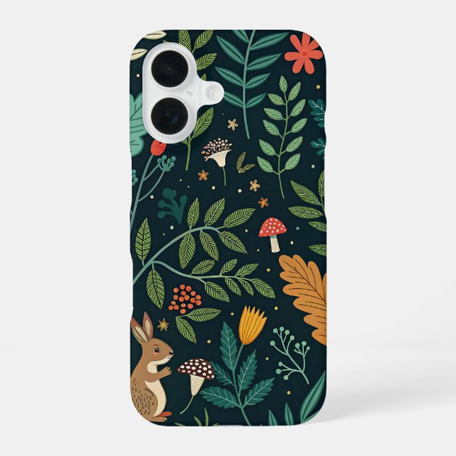 FUNDA PARA iPhone 16 FOLLAGE DEL BOSQUE (Reverso )