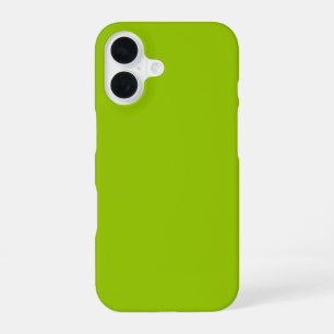 Funda Para iPhone 16 Fondo verde lima si lo desea