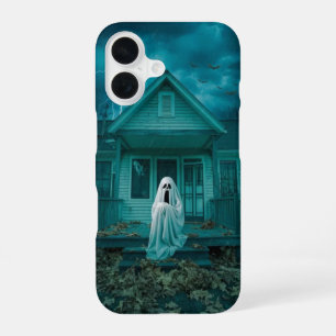 Funda Para iPhone 16 Fondos de pantalla de Halloween para tu teléfono p