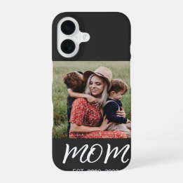 Funda Para iPhone 16 Foto de secuencia establecida de mamá negra