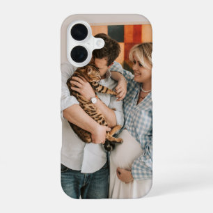 Funda Para iPhone 16 Foto personalizada color natural personalizada