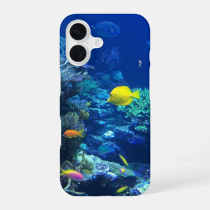 Funda Para iPhone 16 Foto submarina de peces tropicales coloridos