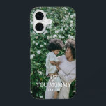 Funda Para iPhone 16 Foto y texto personalizados<br><div class="desc">Haz un caso de teléfono personalizado de Ricaso para foto amor para corazón - agrega tus propias fotos y texto - regalos de foto-keepsake</div>