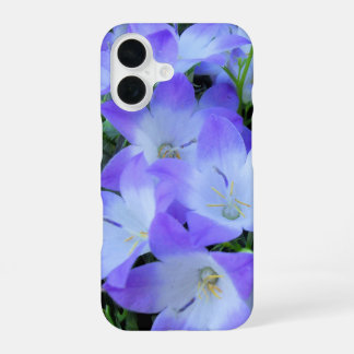 Funda Para iPhone 16 Fotografía de Campanillas Moradas
