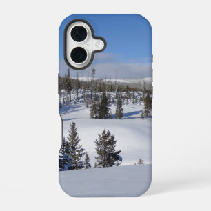 Funda Para iPhone 16 Fotografía de paisaje invernal de Yellowstone