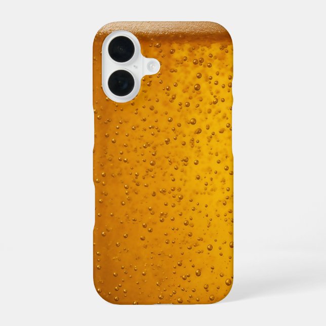 Funda Para iPhone 16 Fotografía divertida de Beer Glass (Reverso )