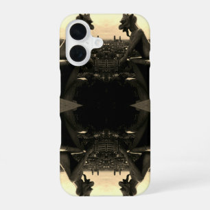 Funda Para iPhone 16 Francia antigua París Catedral de Notre Dame diabl