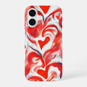 Funda Para iPhone 16 Fresas y Crema