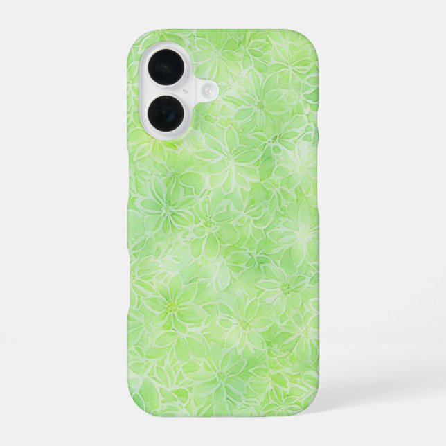 Funda Para iPhone 16 Fresh Leaf Harmony Phone Case (Reverso )