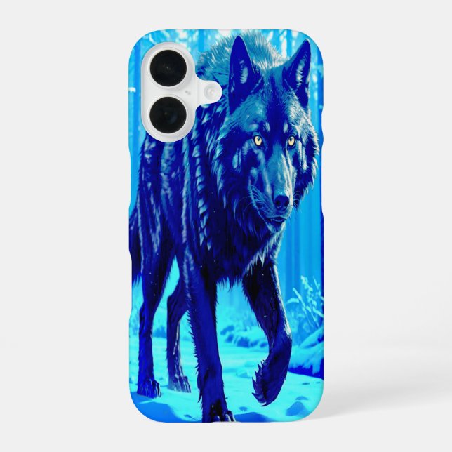 Funda Para iPhone 16 Frost Wolf (Reverso )