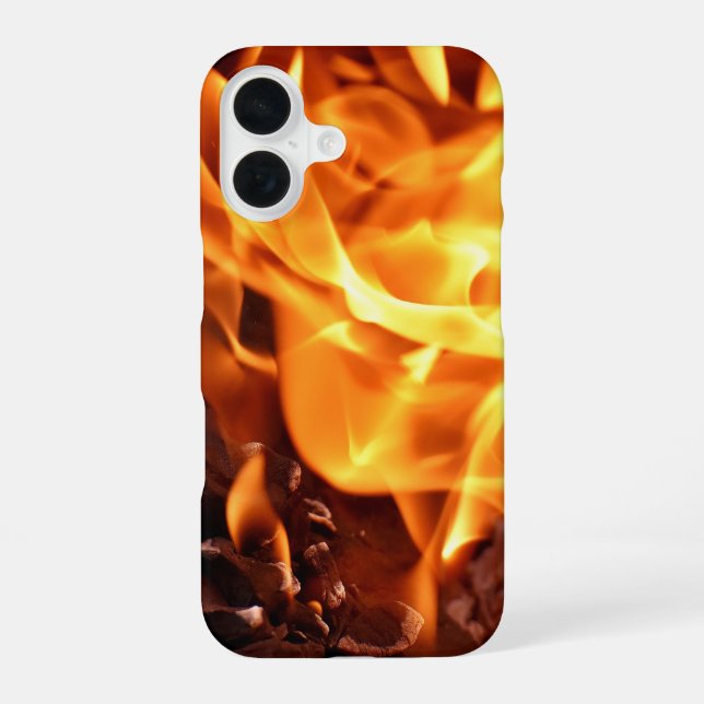 Funda Para iPhone 16 Fuego (Reverso )
