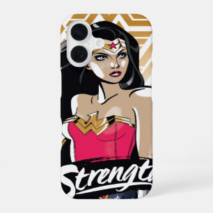 Funda Para iPhone 16 Fuerza de la mujer maravilla
