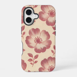 Funda Para iPhone 16 Funda de Iphone floral adorable 🌸