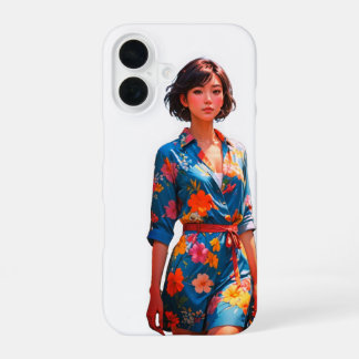 Funda Para iPhone 16 Funda Floral Elegance iPhone 16