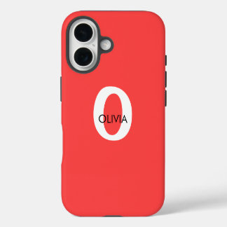 Funda Para iPhone 16 Funda-Mate Tough iPhone 16 Funda PERSONALIZADO INI