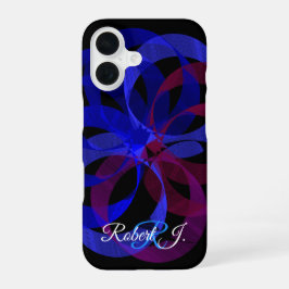 Funda Para iPhone 16 Funda para teléfono geométrico Figura 8 16