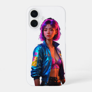 Funda Para iPhone 16 Funda Vibrant Neon Style iPhone 16