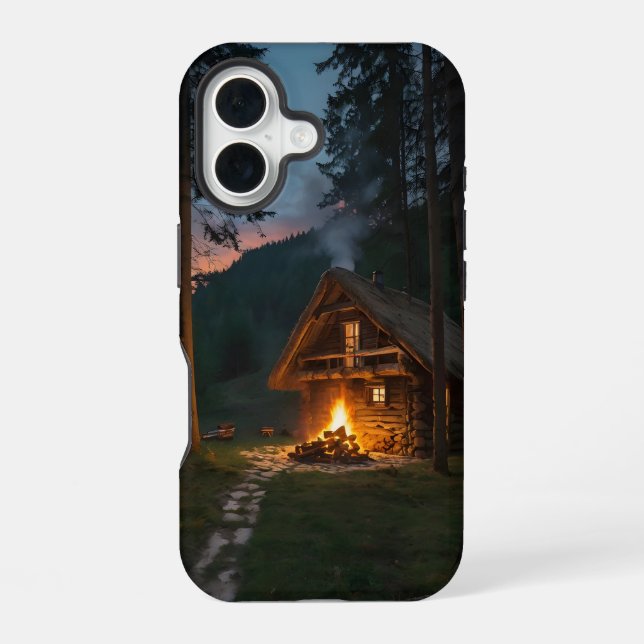 Funda Para iPhone 16 Fundas de Campfire para iPhone 16 (Reverso )