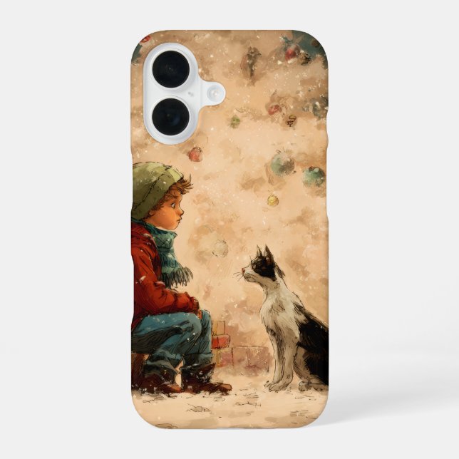 Funda Para iPhone 16 Fundas de iPhone para Navidad (Reverso )