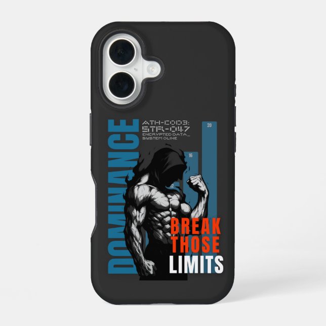 Funda Para iPhone 16 fundas de la serie "ATH-CODE" iPhone 16 (Reverso )