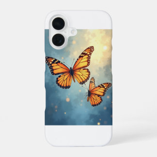Funda Para iPhone 16 Fundas para iPhone 16 de mariposa brillante