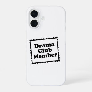 FUNDA PARA iPhone 16 FUNDAS PARA TELÉFONO DEL CLUB DE TEATRO