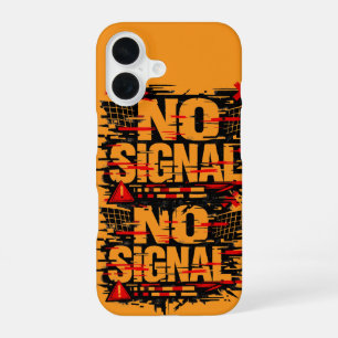 Funda Para iPhone 16 Funny Warning Phone Case – “Does Not Signal As If 