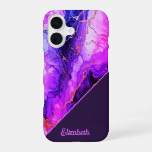 Funda Para iPhone 16 Fusión de tinta vibrante
