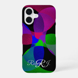 Funda para iPhone 16 Fusión Geométrica Multicolor