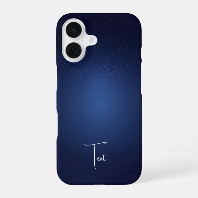 Funda para iPhone 16 Future Dusk Minimal Nebula (Reverso )