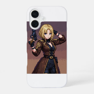 Funda Para iPhone 16 Gaming Pixel Art Blanket – Cozy Gamer Mood