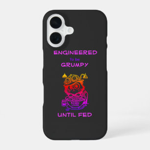 Funda Para iPhone 16 Gato divertido de Ramen Steampunk Anime iPhone 16