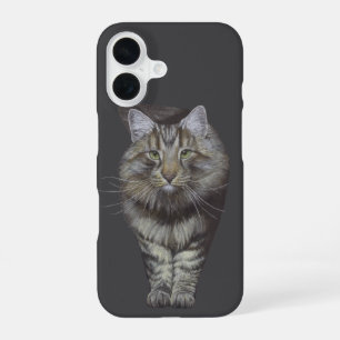 Funda Para iPhone 16 Gato Maine Coon