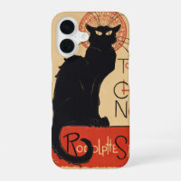 Gato negro chic Art Nouveau de Steinlen impresión 