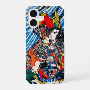 Funda Para iPhone 16 Genial héroe legendario samurai japonés oriental