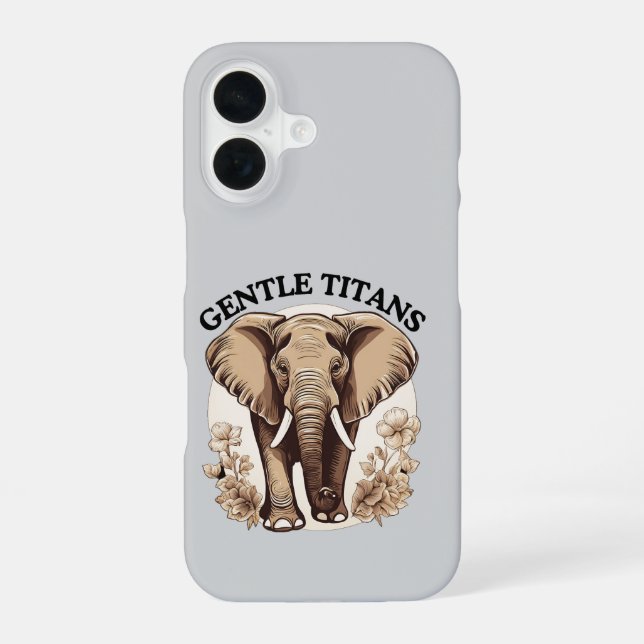 Funda Para iPhone 16 Gentle Titans (Reverso )