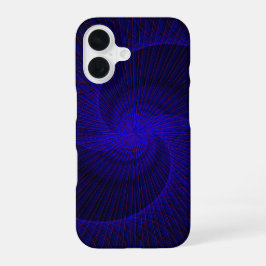 Funda para iPhone 16 geométrica con doble embudo d