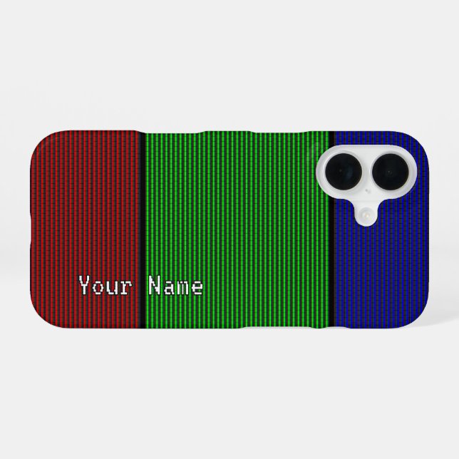 Funda Para iPhone 16 Giant Pixel - (Reverso Horizontal)