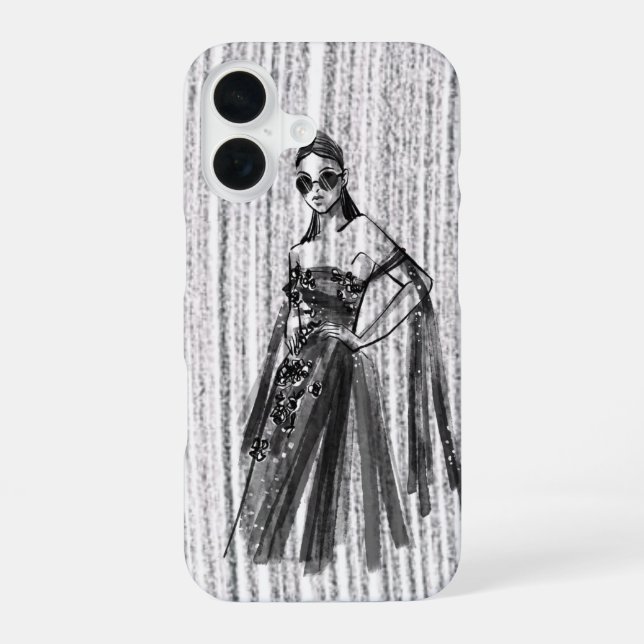 Funda Para iPhone 16  "GlimmrTech Couture" (Reverso )