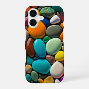 Funda Para iPhone 16 Glossy pebbles Diseño Estuche para iPhone y Sams